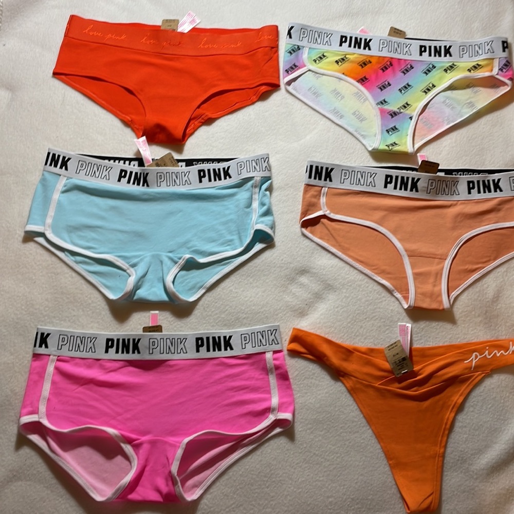 $8ea NEW PINK Medium Panties (Thong, hipster, boy shorts)